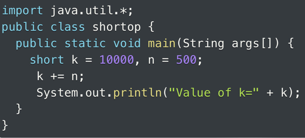 Java Code