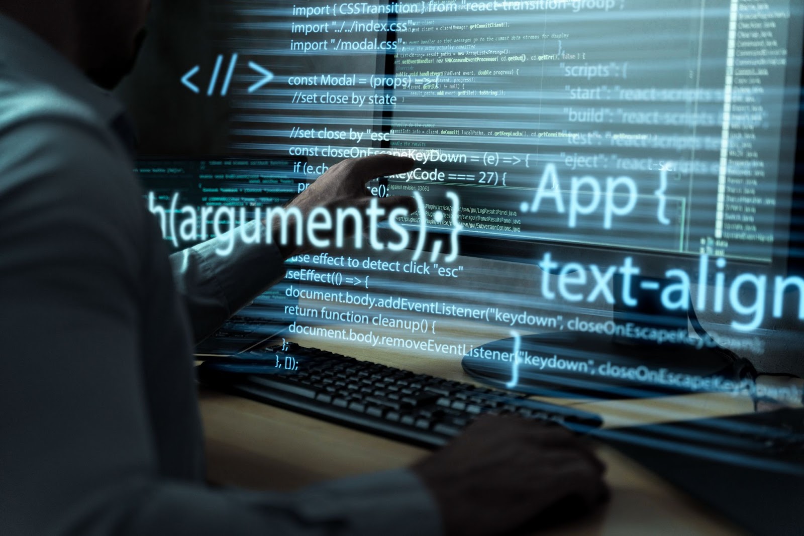 a programming background with a coder