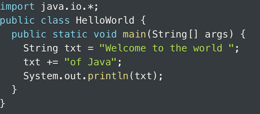 Java Code