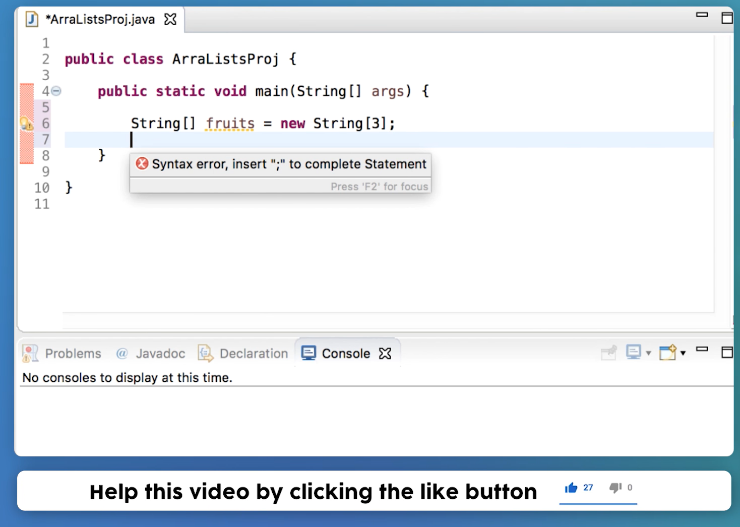 arraylist in java